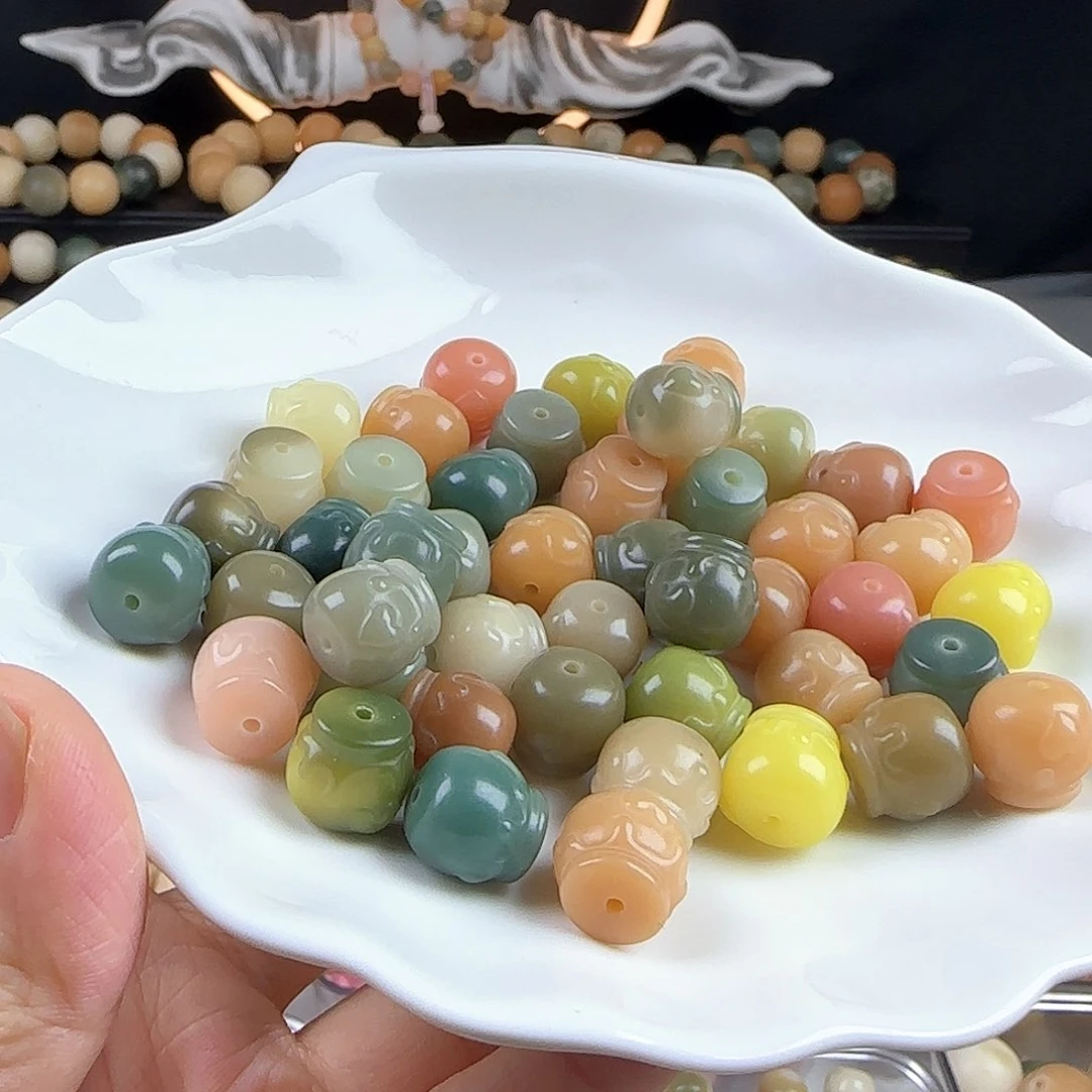 菩提根/象牙果吊坠卡12马卡龙蜜罐20卡牌➕2备珠