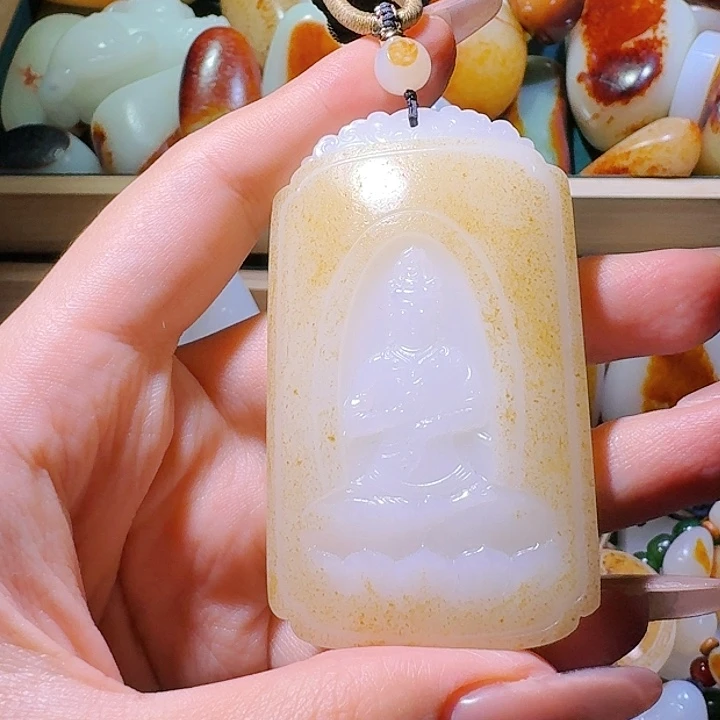 和田玉挂件未镶嵌用****1