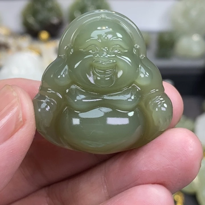 和田玉未镶嵌颈饰@*王