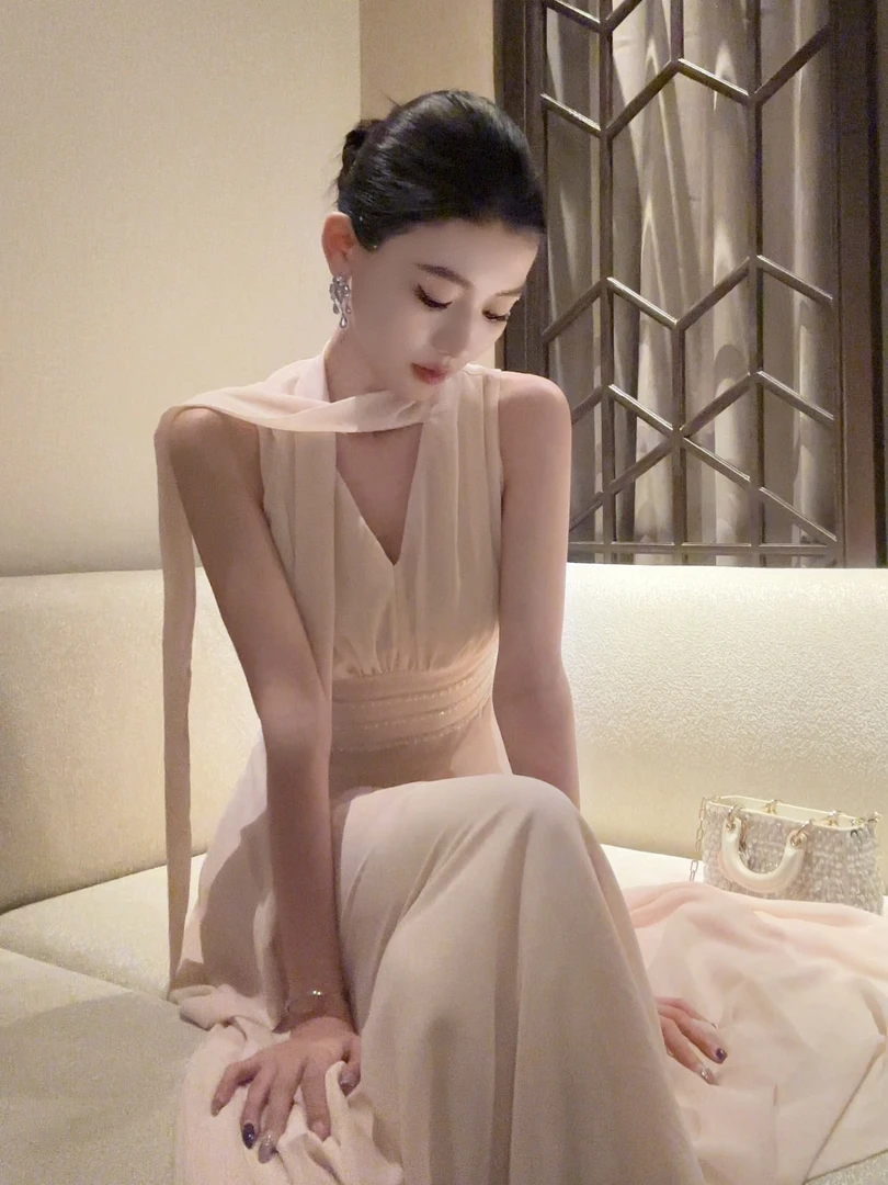 【春日部】白月光温柔气质收腰连衣裙0920