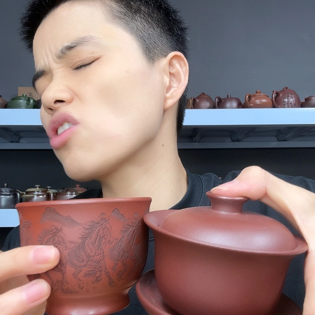紫砂茶壶民间手艺人全手工制作