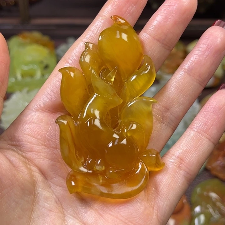 蛇纹石玉吊坠(赠链)未镶嵌平**乐