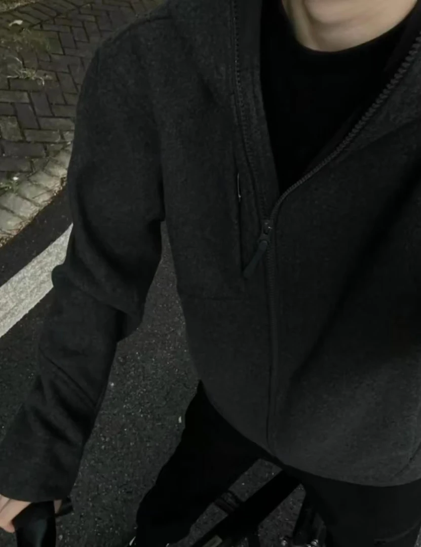 （鸟神专属) Wool Hoody  防风连帽软壳夹克外套  14