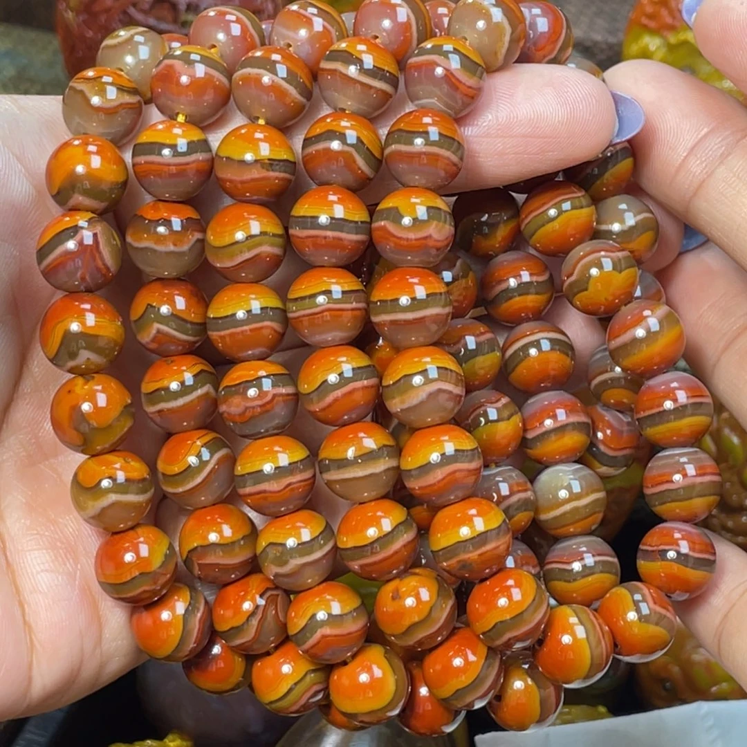 玛瑙/玉髓未镶嵌珠宝奇石尚品多彩拉丝