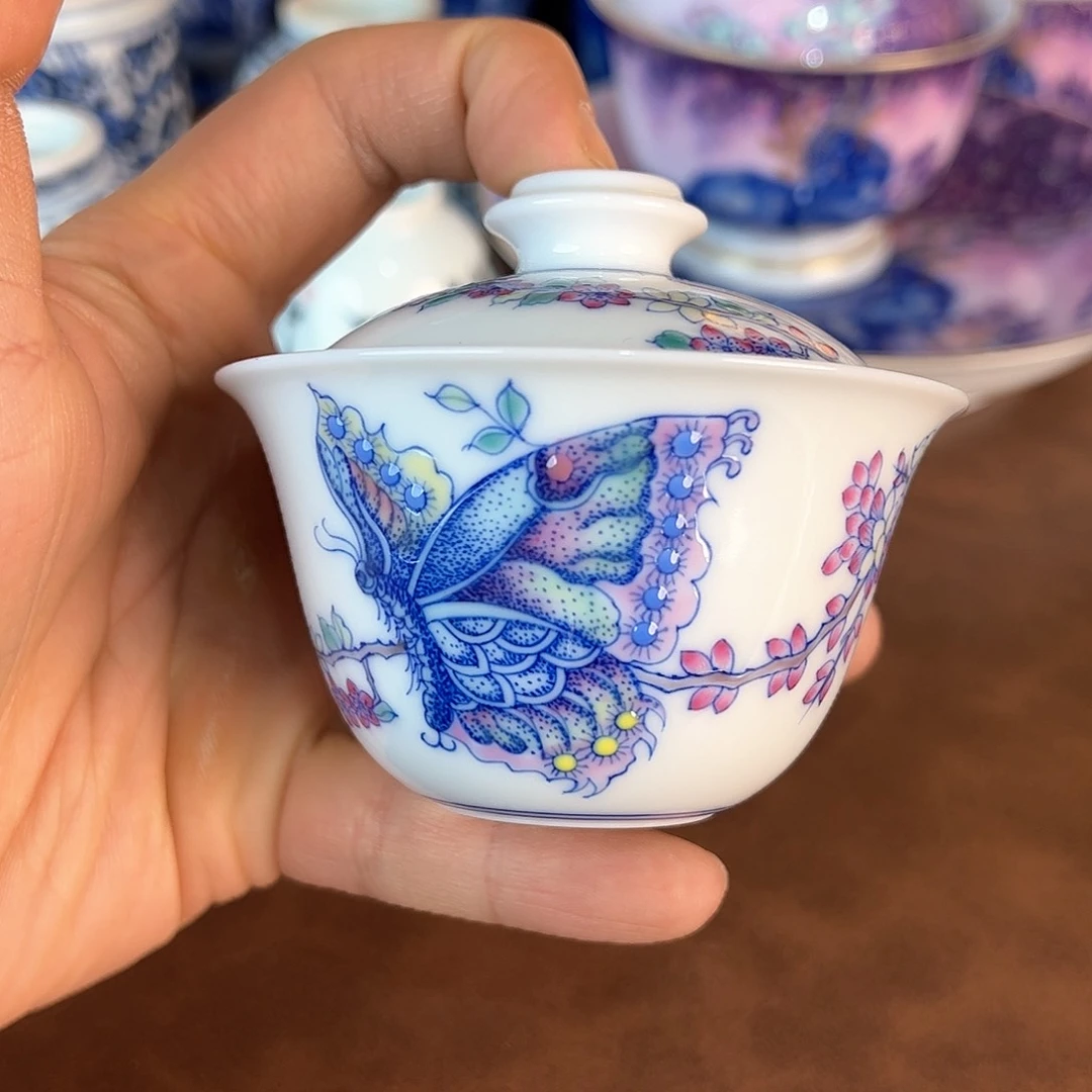 杯景德镇全手工手绘陶瓷