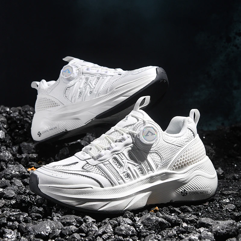 【唐艺专属】天跑风频智能飍科技116号空调鞋夏季透气跑步老爹鞋