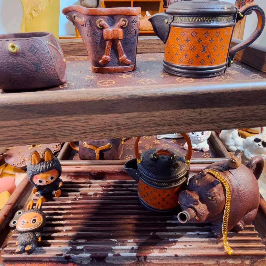 h***啊紫砂茶宠纯手工制作过程就是