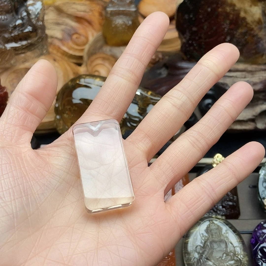 水晶吊坠未镶嵌大**手吊坠