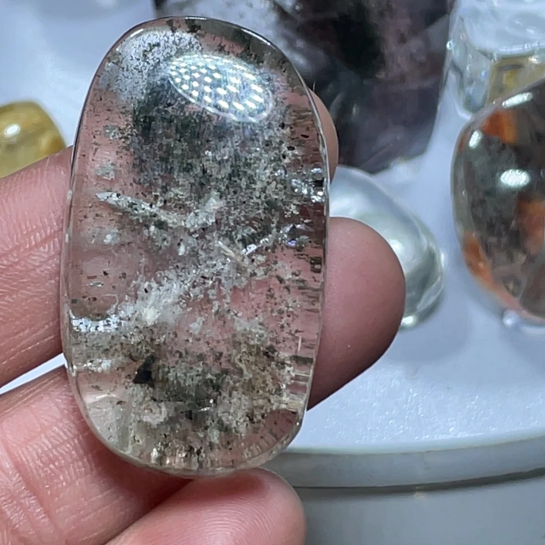 水晶未镶嵌珠宝半成品