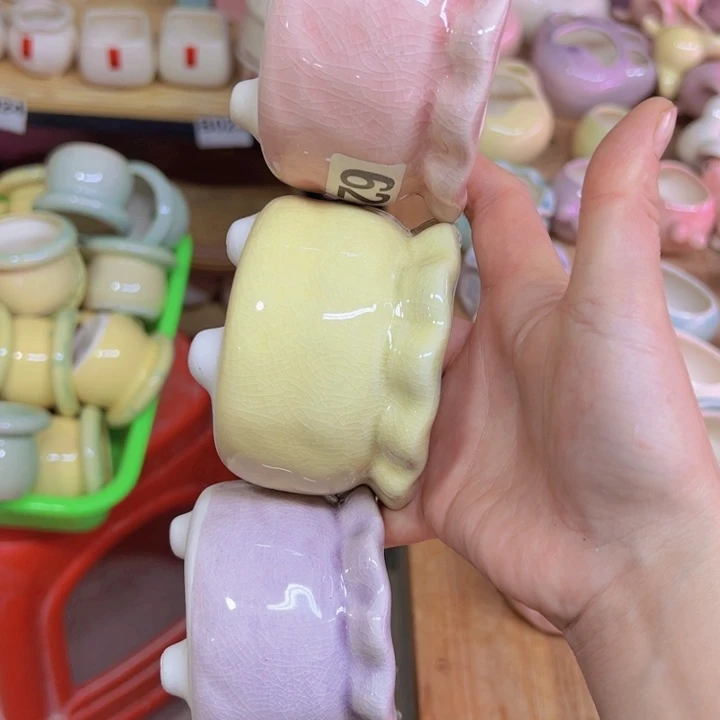 陶瓷花盆当场凑满12包邮