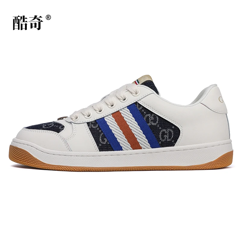 【优质真皮】35-45码情侣休闲板鞋板鞋时尚百搭情侣休闲鞋复古鞋子