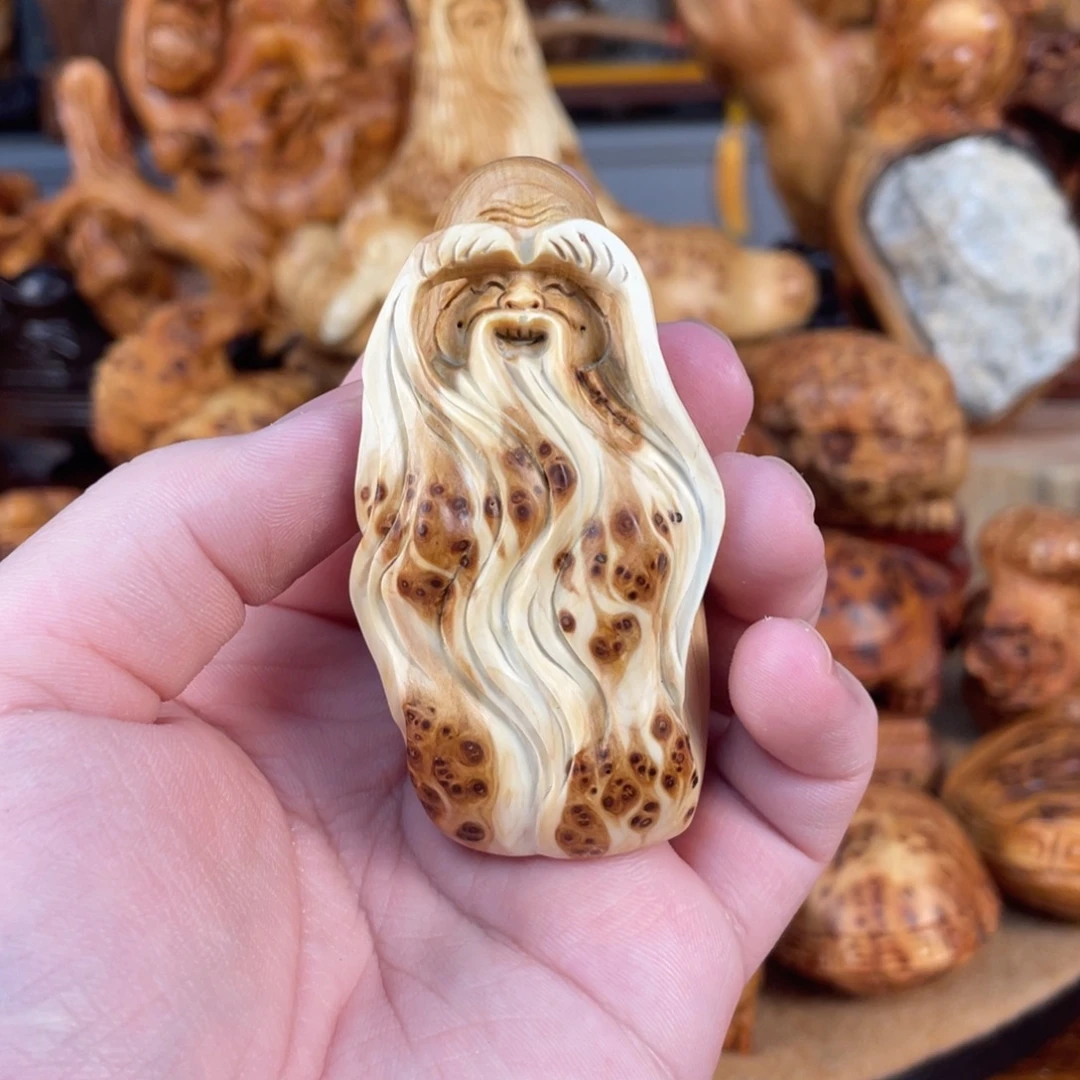 柏木（崖柏）太行崖柏精品手把件