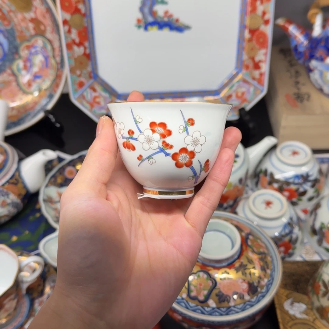 瓷片恭喜发财万事如意