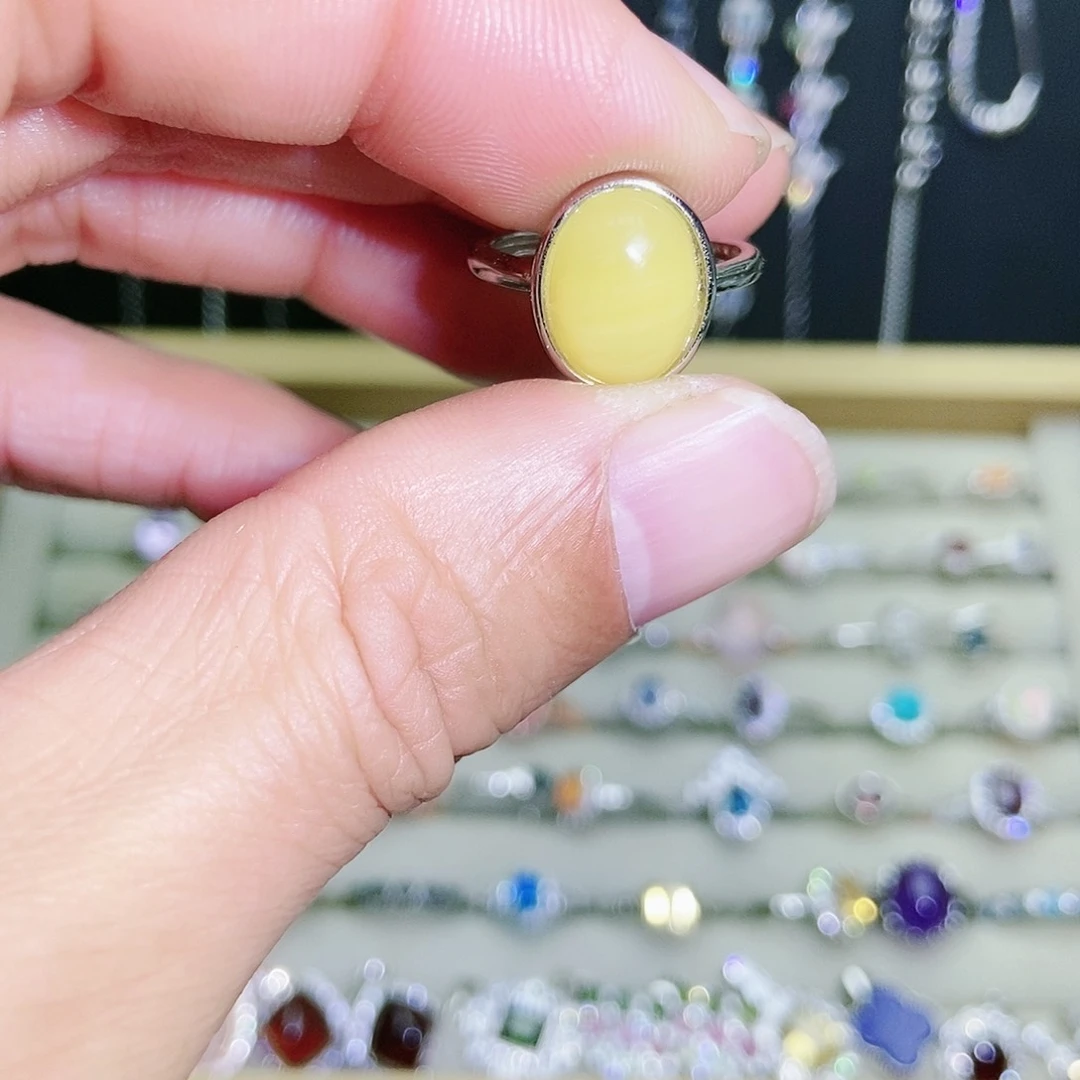 【闪购商品】未镶嵌蜜蜡戒指