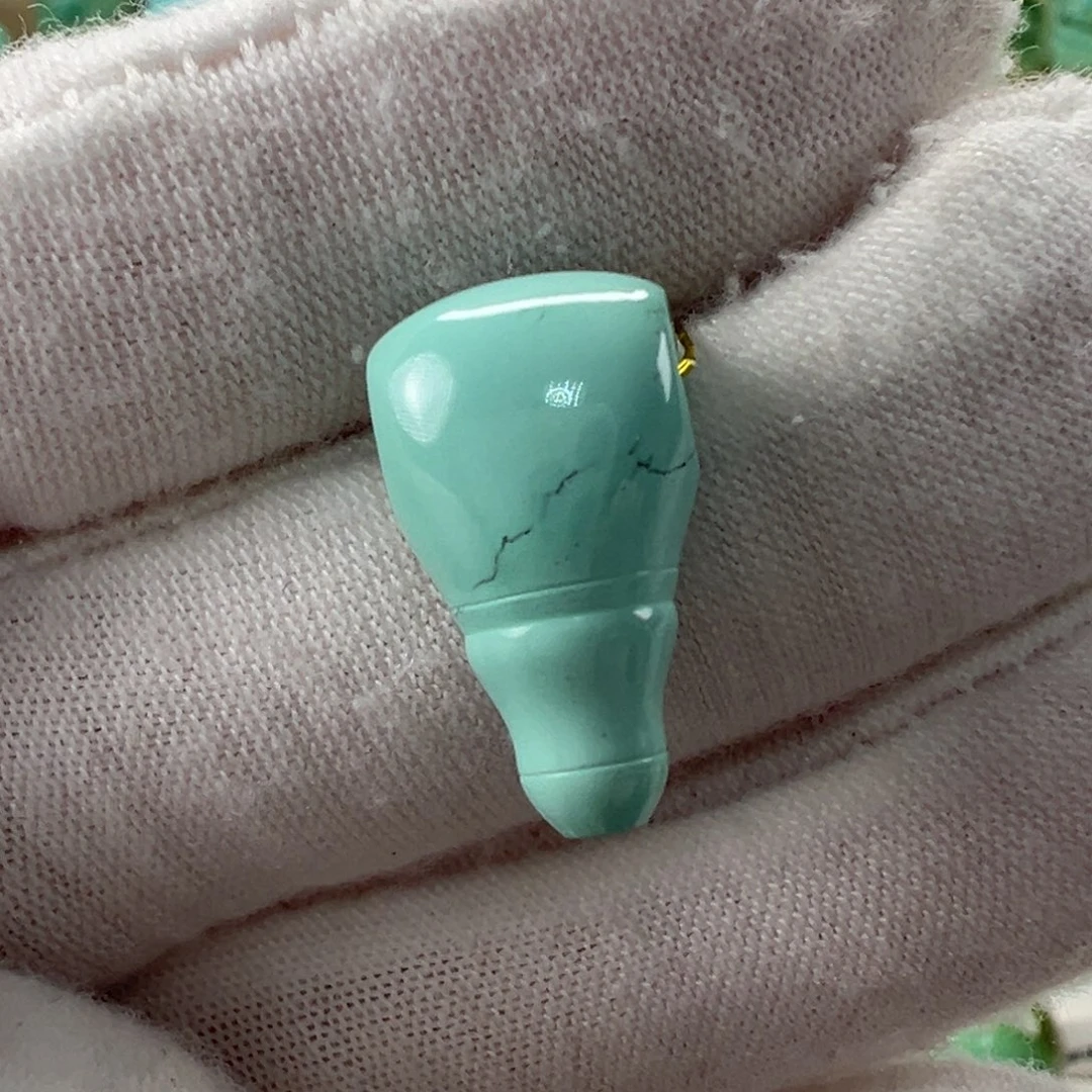 未镶嵌绿松石配饰9.5mm
