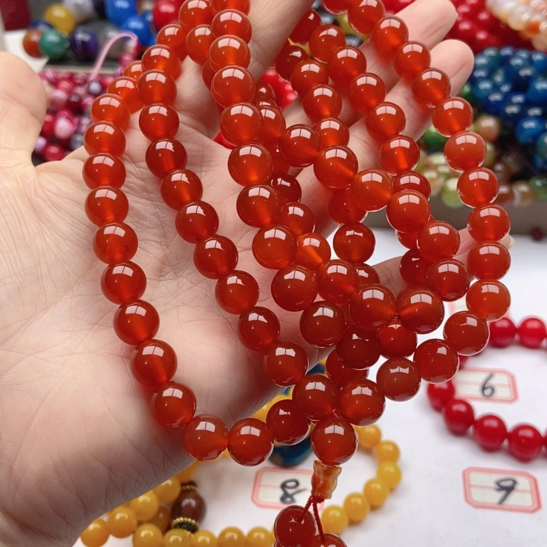 【闪购商品】玛瑙/玉髓手链未镶嵌火**燚