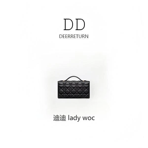 DD【迪迪ladywoc】精致轻奢珍珠链条ladywoc气质单肩手提包包