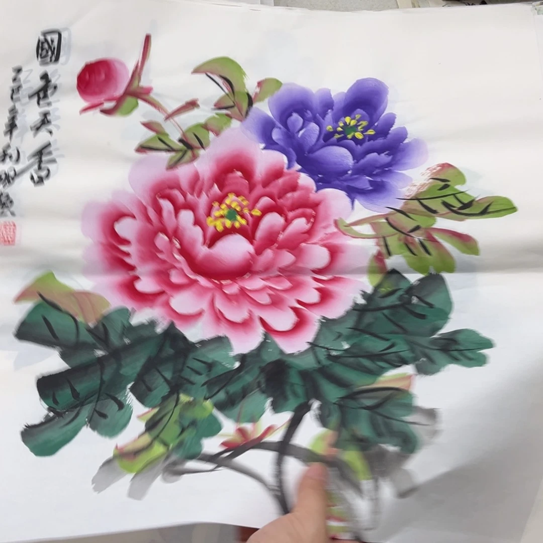 国画纯手绘字画国画作品欣赏