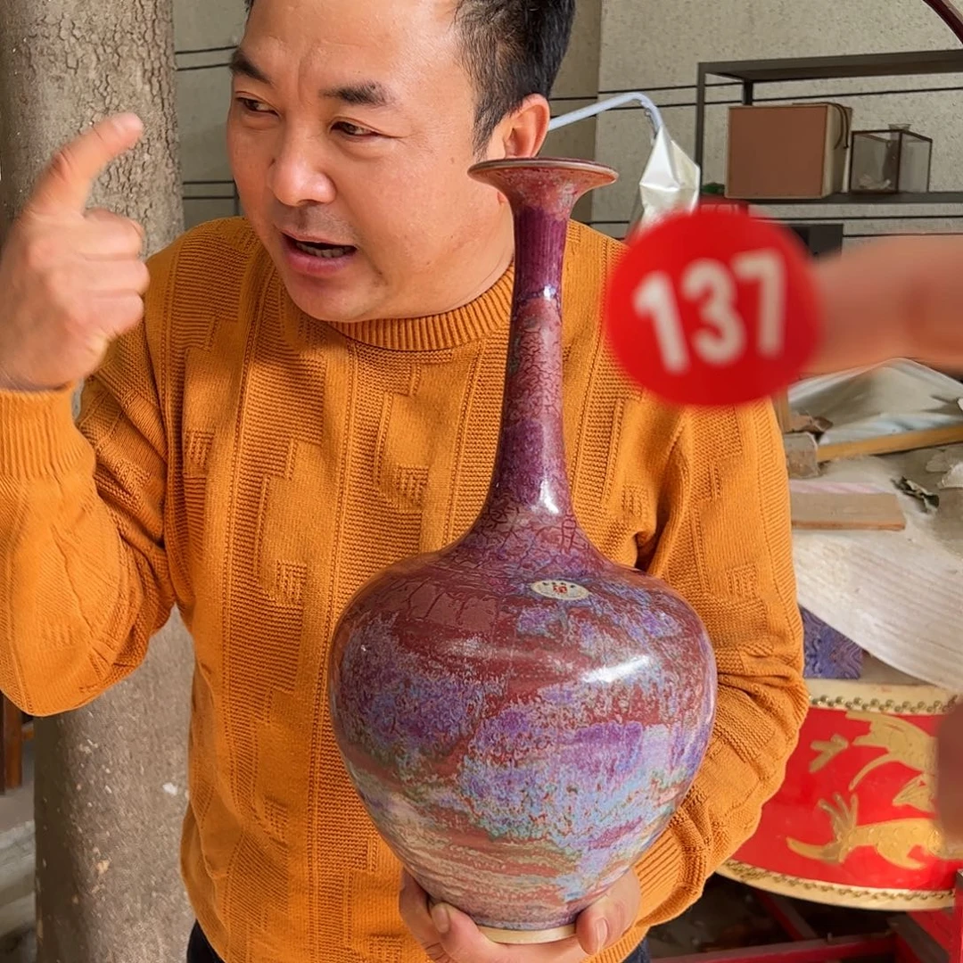 陶摆件有老师钧瓷原产地