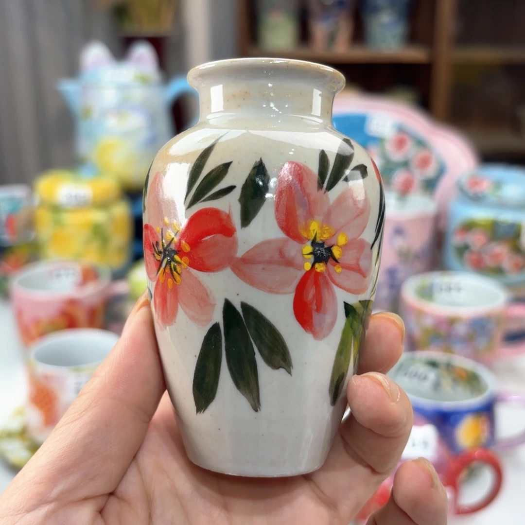 景德镇手绘高温釉下彩陶瓷茶具