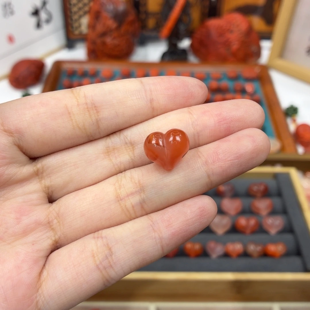 南红玛瑙未镶嵌配饰南红屁桃