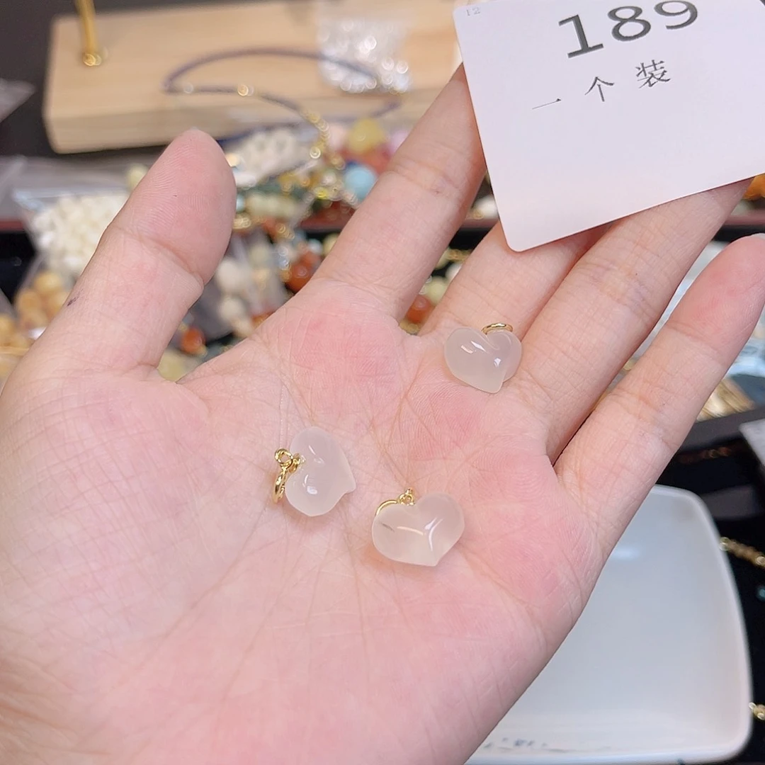 水晶珠宝半成品未镶嵌189 。