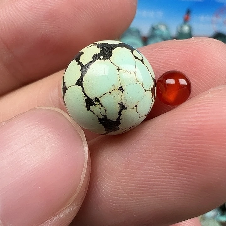 未镶嵌配饰南红玛瑙卡11.7