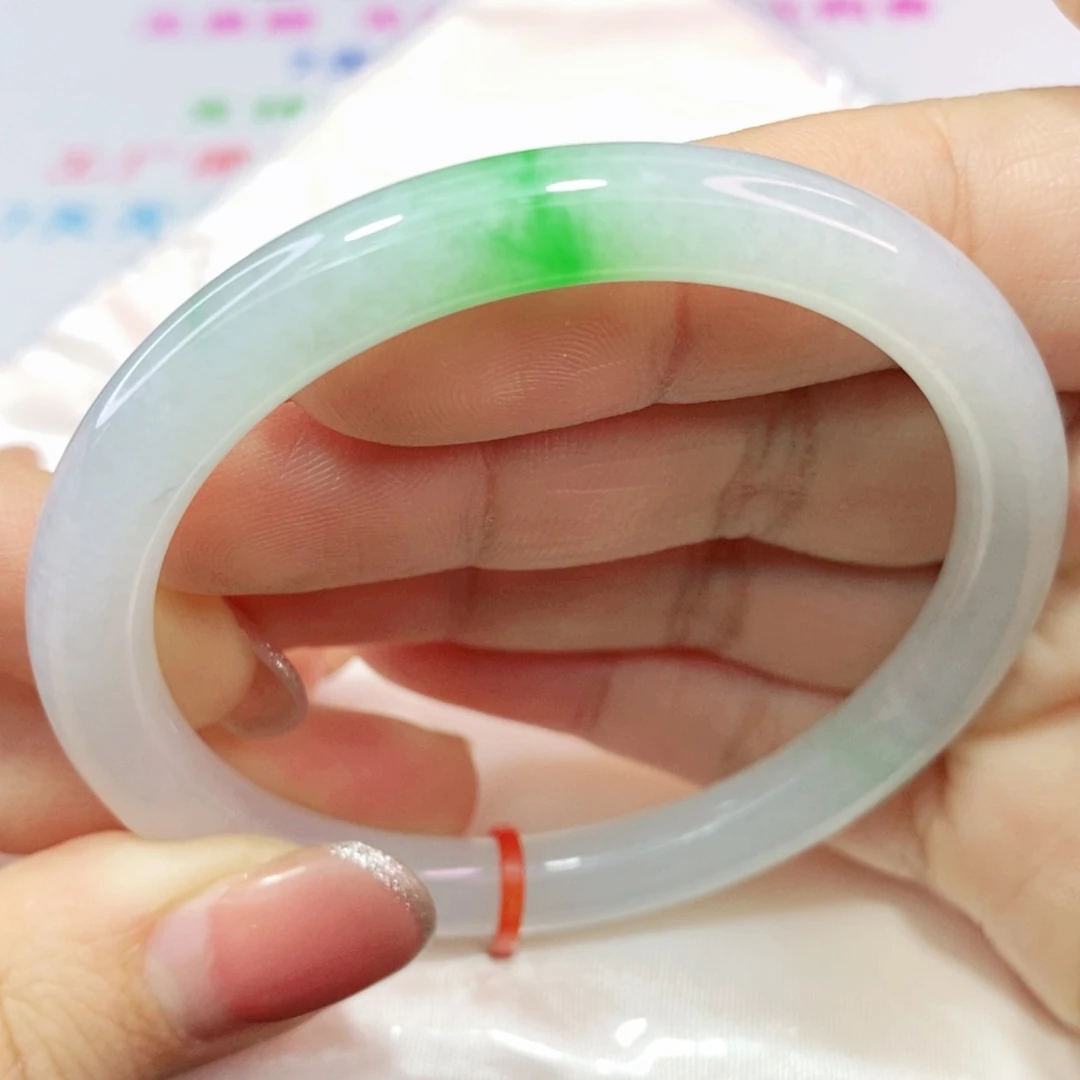 未镶嵌手镯（圆镯）翡翠54圈强推
