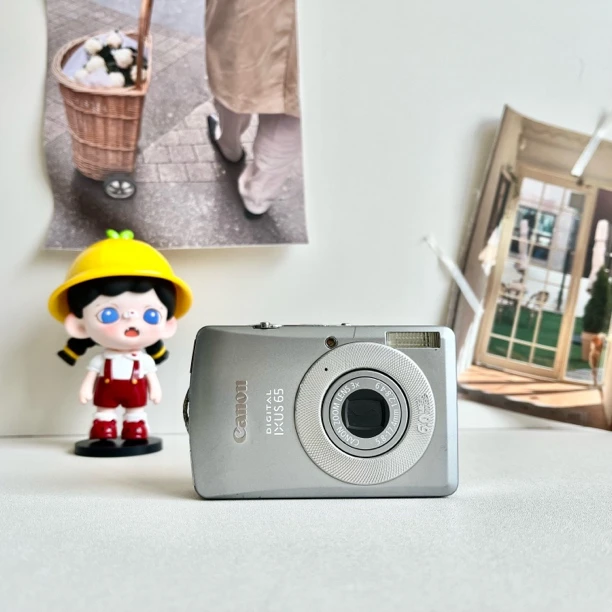 9新 Canon/佳能 ixus65银色 600万像素3倍变焦 人像光感冷白皮