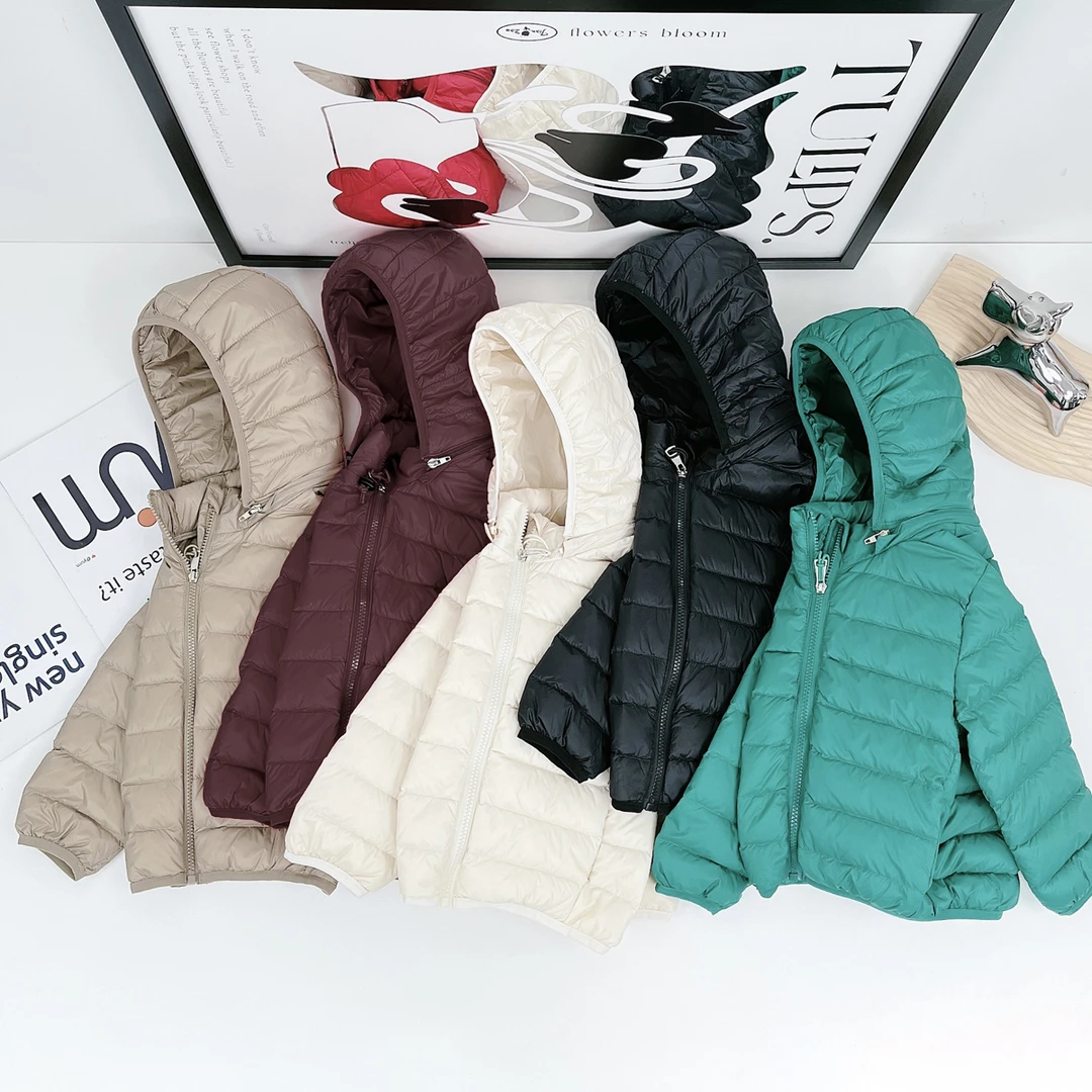 儿童羽绒服男童白鸭绒2025新款秋冬装洋气 D-Y001 悠悠童话童装