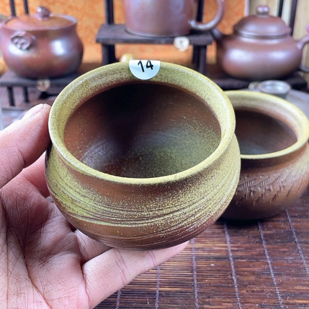 【闪购商品】快***康柴烧主人杯230毫升左右福利