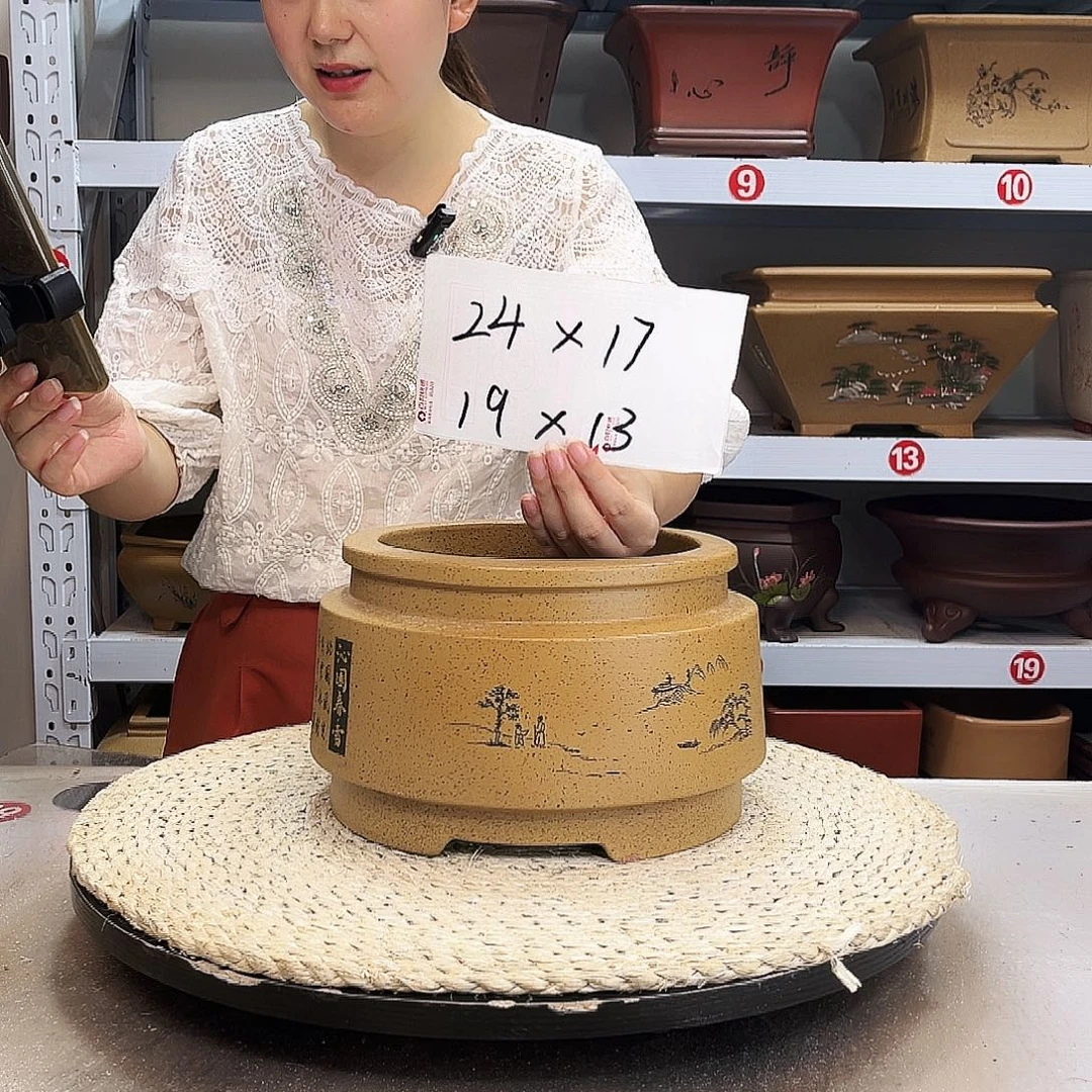 紫砂花盆紫砂花盆