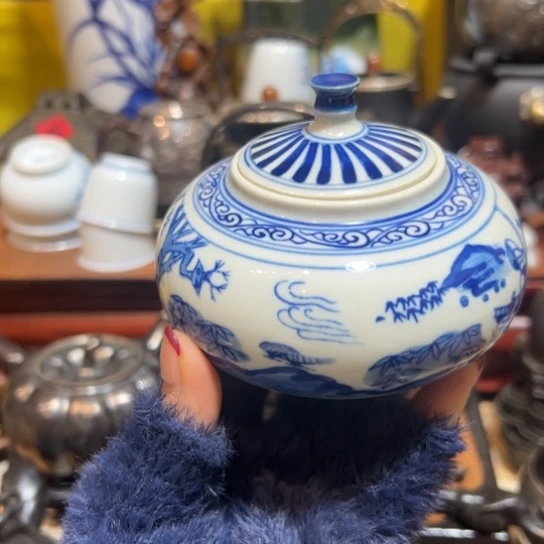 陶瓷中古工艺品摆件