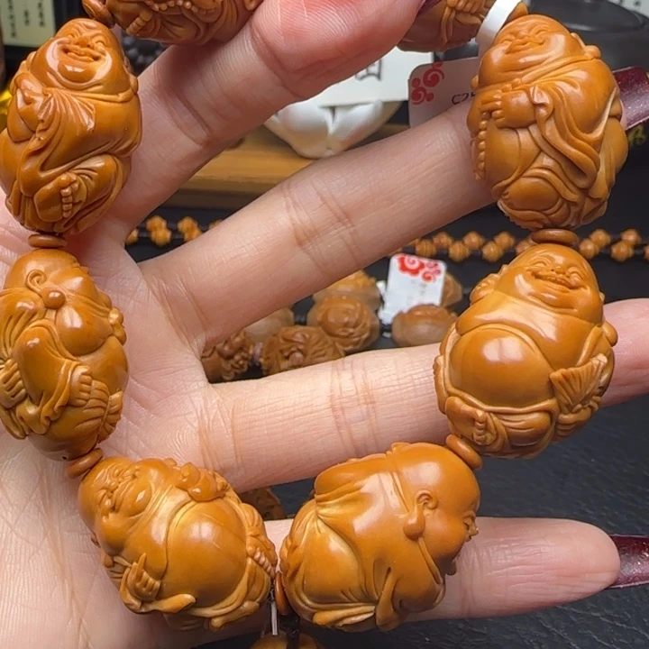 橄榄核手串/手链自在弥勒