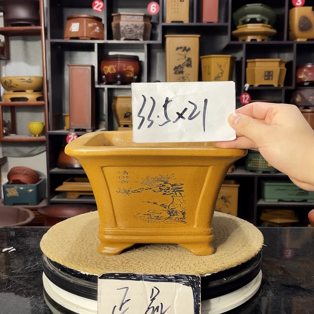 D-盆尚好紫砂花盆