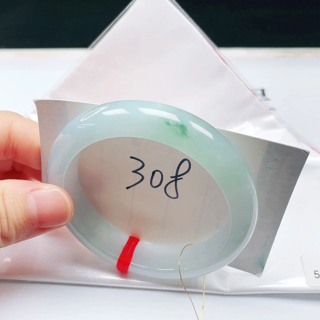 翡翠未镶嵌手镯57➕圈口