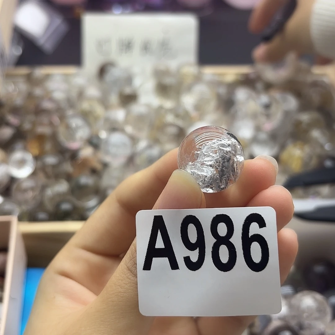 C***U珠宝半成品水晶未镶嵌986