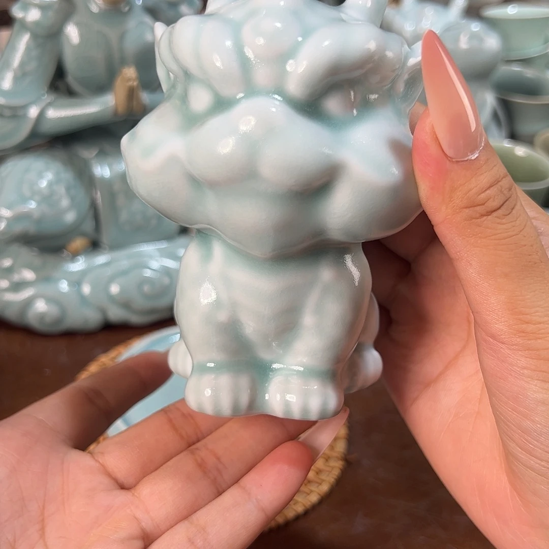 玉青麒麟。