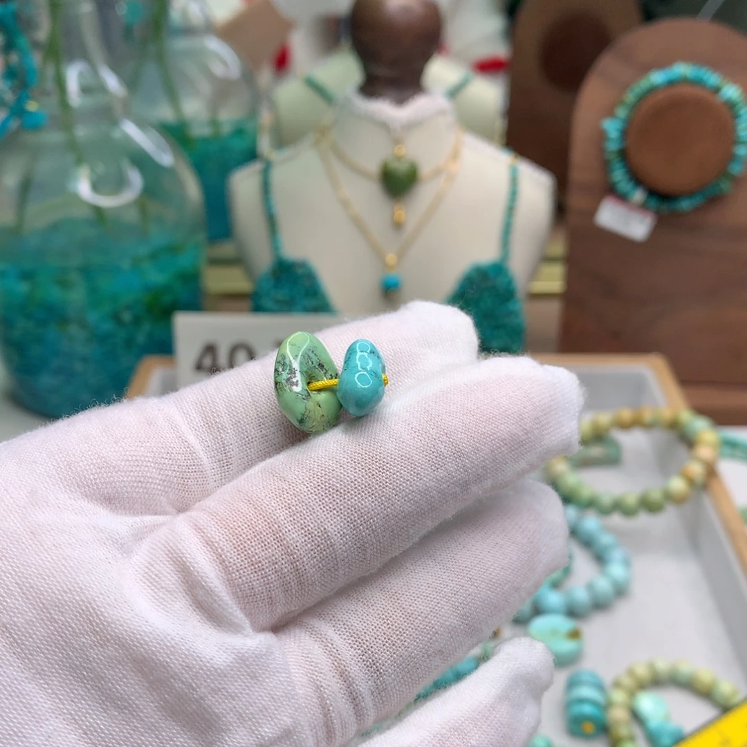 绿松石未镶嵌配饰