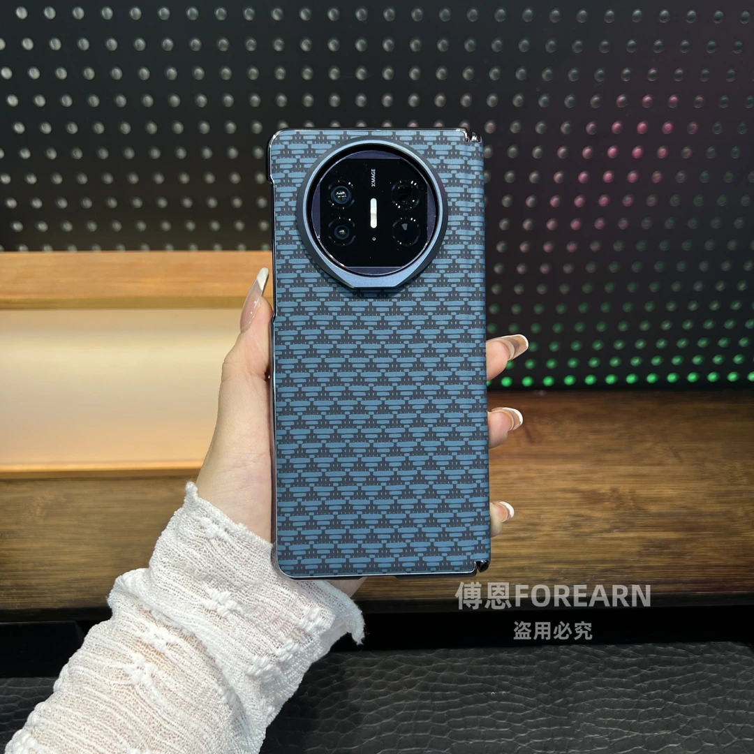 适用于华为matex5手机壳支架新款matex6保护套x3折叠屏创意防摔