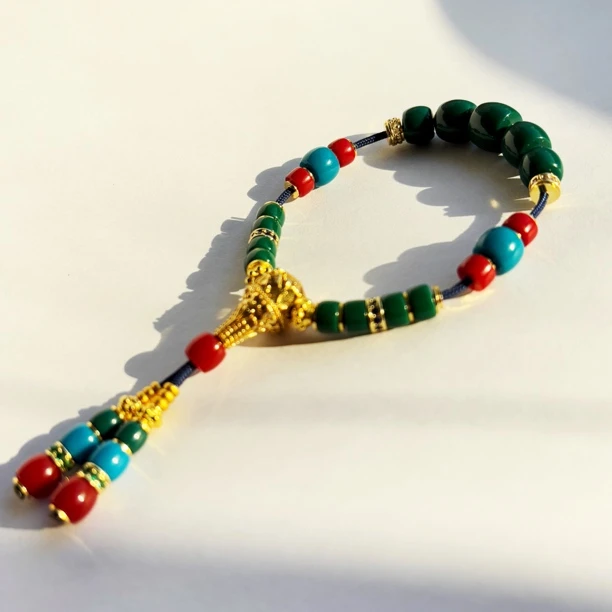 【懒人套装】手工珠26颗，撞色适配7-8左右文玩配饰108长串