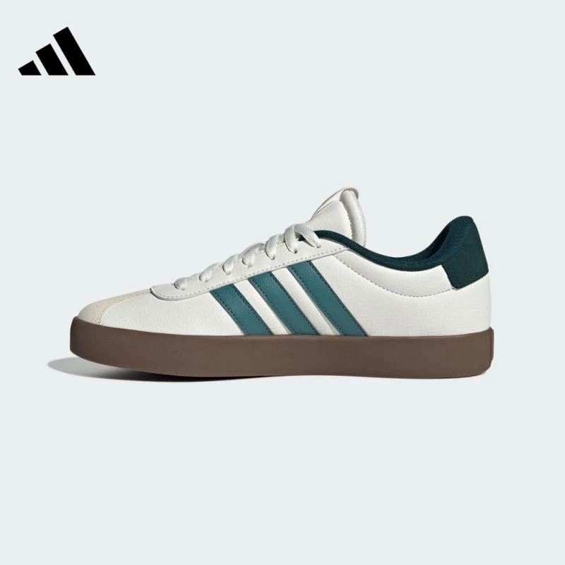 【滔搏联动】adidas阿迪达斯男子白绿小白鞋低帮德训鞋JR8635