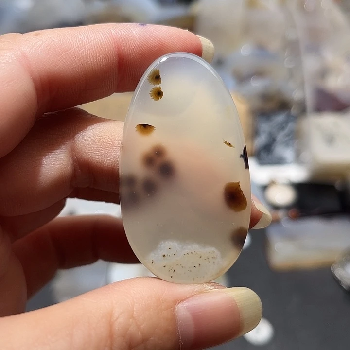 玛瑙/玉髓未镶嵌吊坠(不含链)