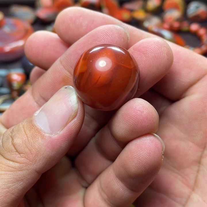 南红玛瑙未镶嵌手串