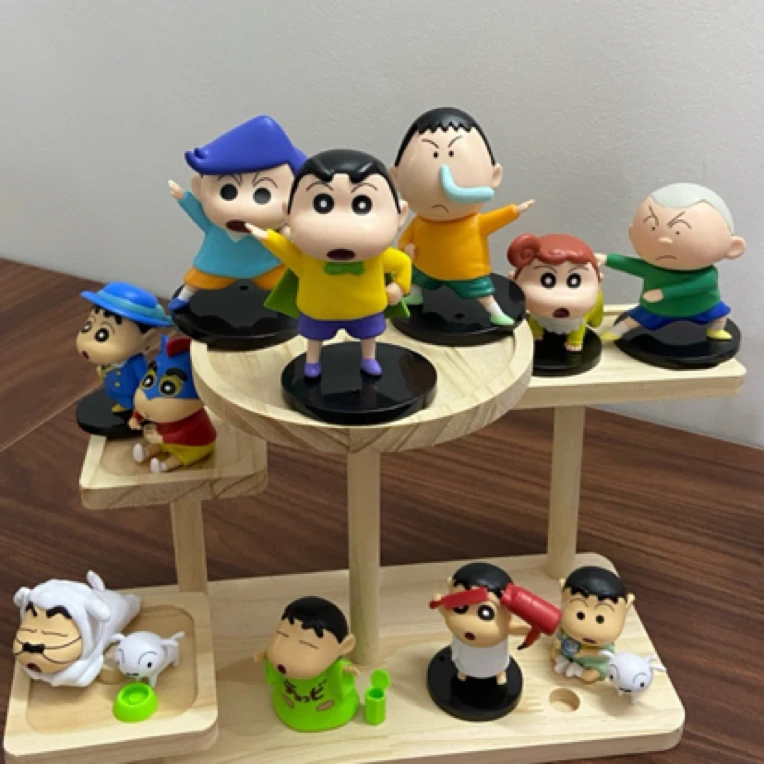 蜡笔小新 DIY家居摆件手办送礼