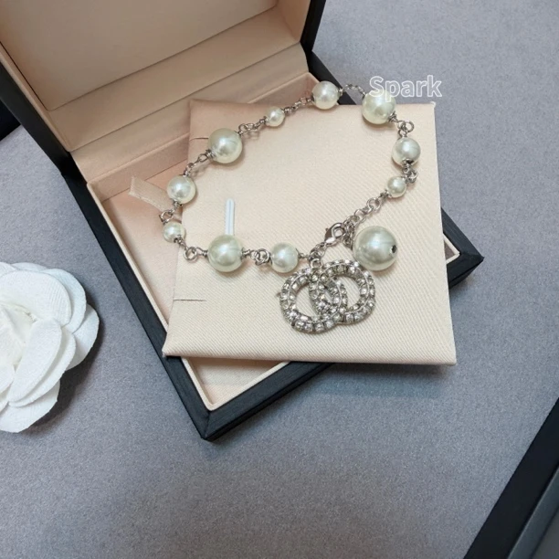 铜合金仿珍珠项链 25S C 珠珠 手链 KK150