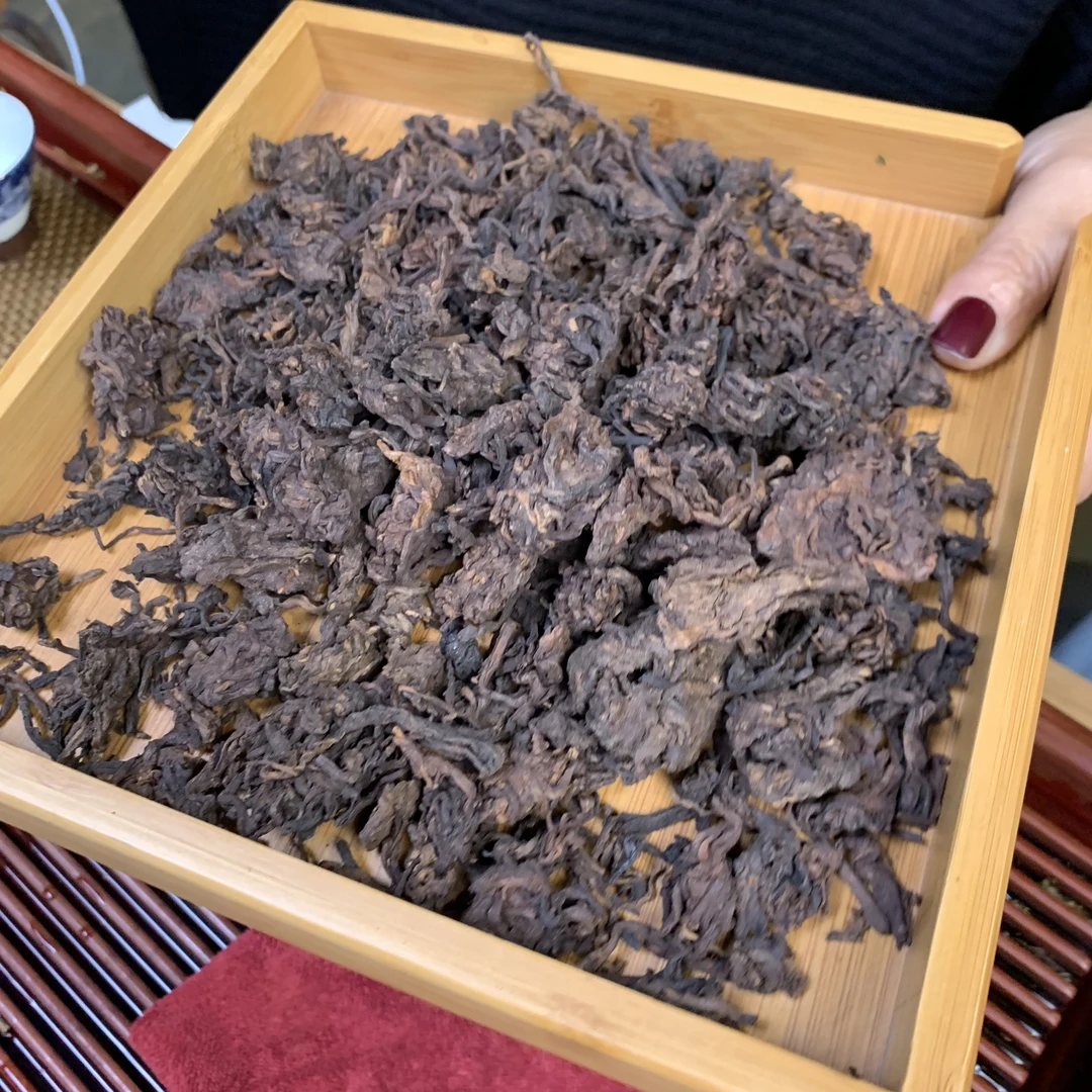 元鸿冰岛普洱茶·冰岛坝歪熟茶头