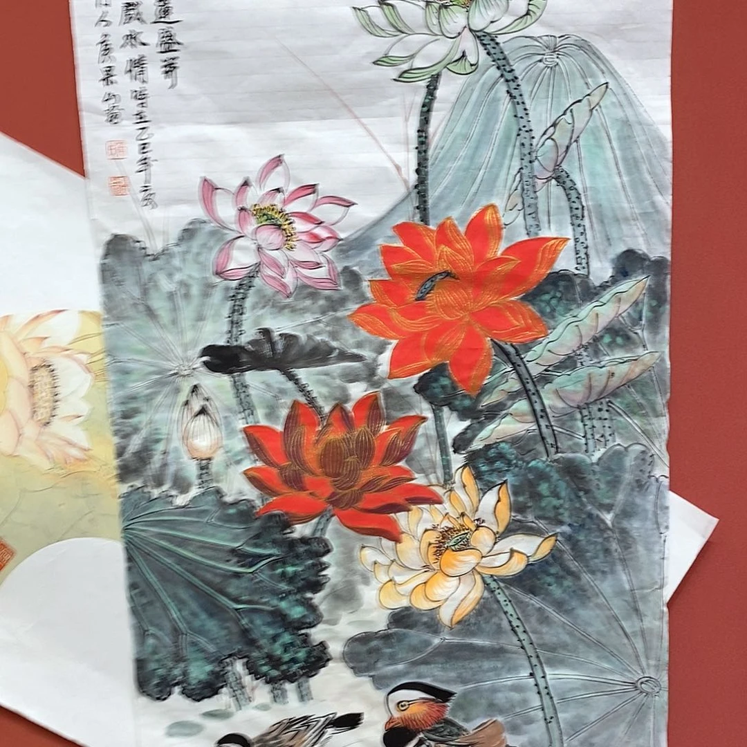 玫***语国画侯果山老师路