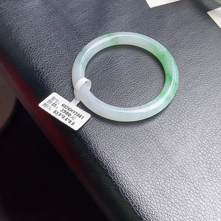 未镶嵌手镯翡翠54圆条