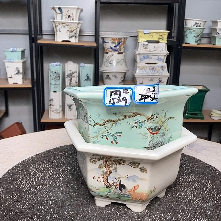 紫砂的花盆很漂亮13